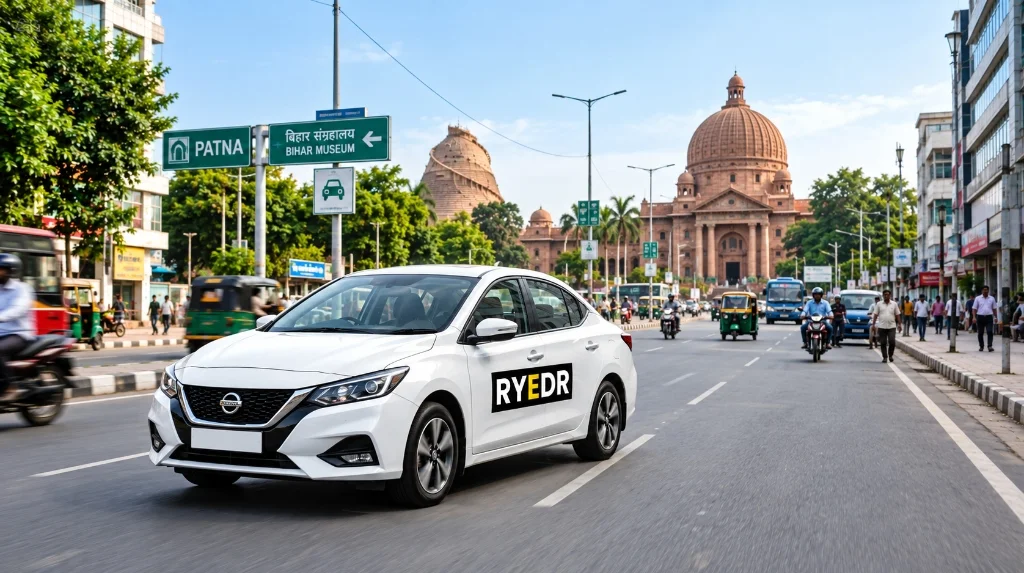 Bihar Cab Booking with Ryedr in Patna, Begusarai and Barauni